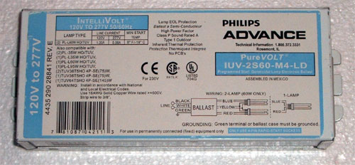 PHILIPS Lamp - Electronic ballast