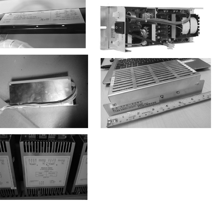 Photoscience FM-3NT FM-3NK KFD-206V CZ221 FM-3NSB 28960 UV ballast