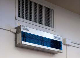 Hygeaire Ultraviolet Room Air Disinfection Unit Operating Installation uv lamp