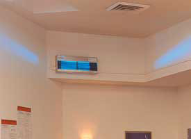 Hygeaire Ultraviolet Room Air Disinfection Unit Operating Installation uv lamp